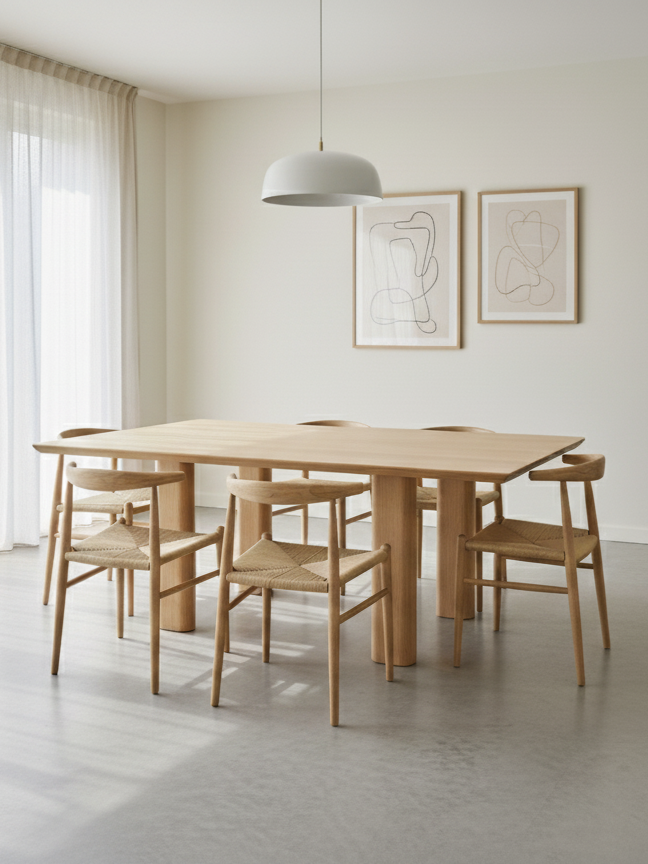 Table à manger Matthieu — vue 1 agrandie
