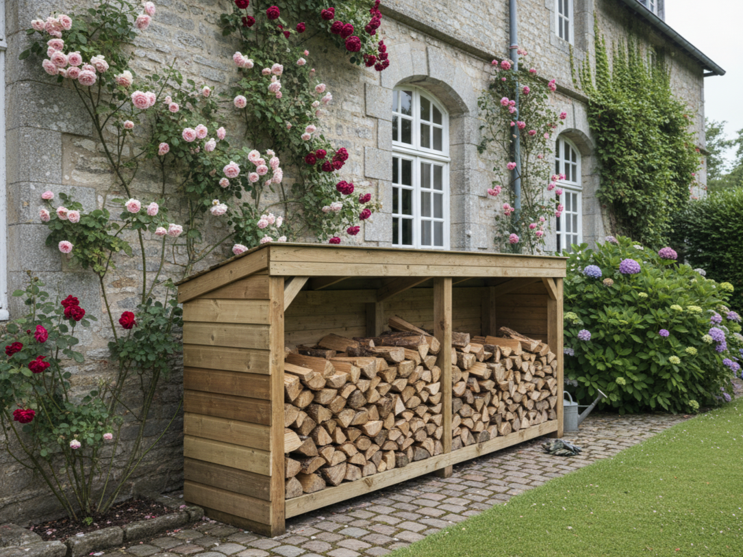 Abris de bois Gustave — vue 1 agrandie