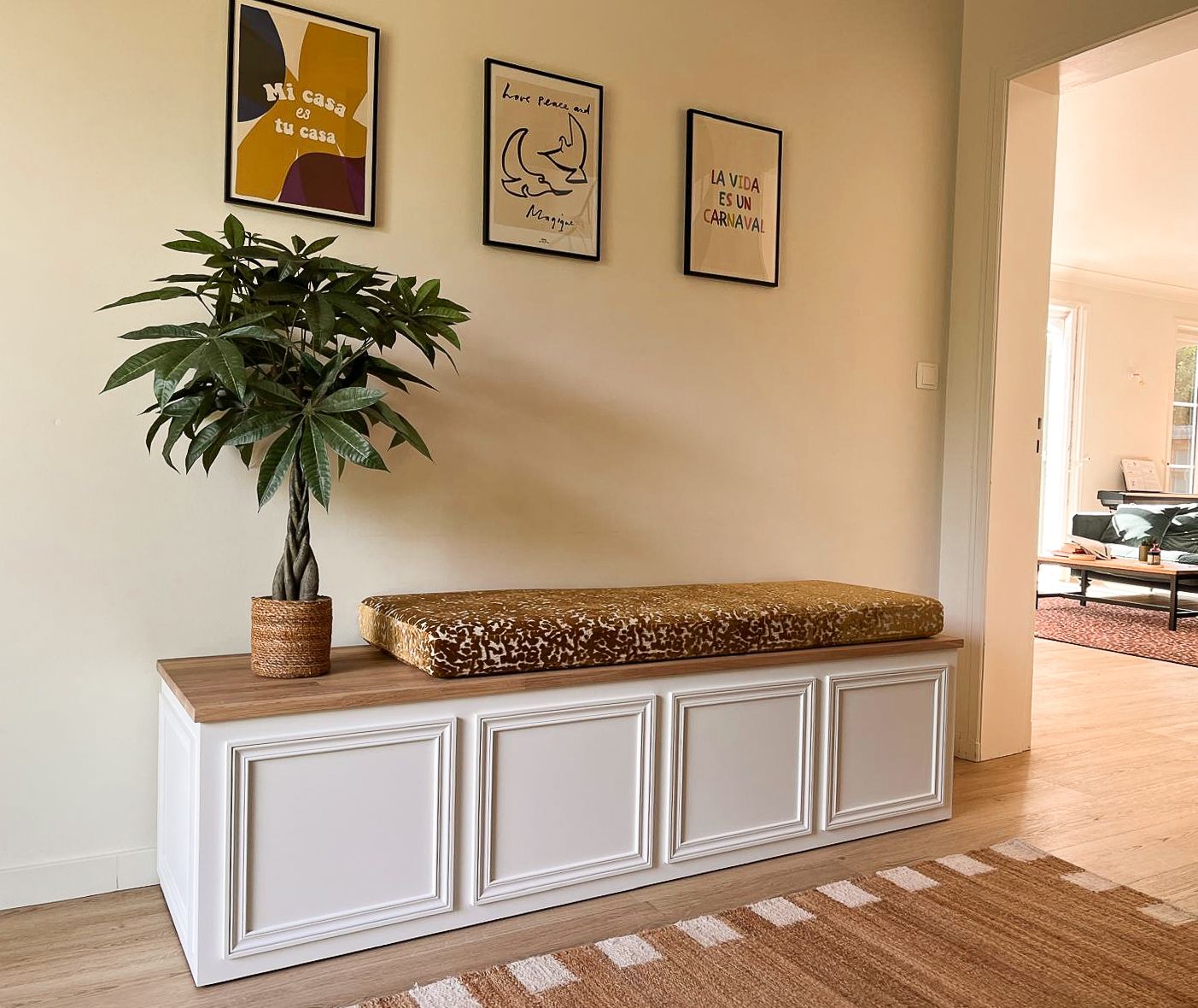 Banquette Léonore — vue 1 agrandie